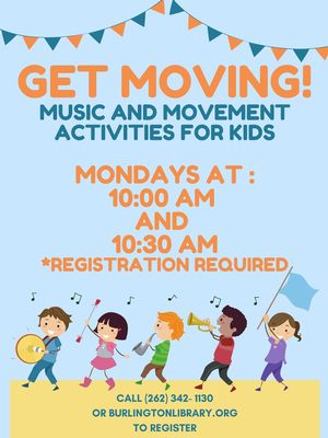 Get Moving! Music an